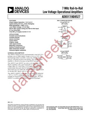 AD8517ART-REEL7 datasheet  